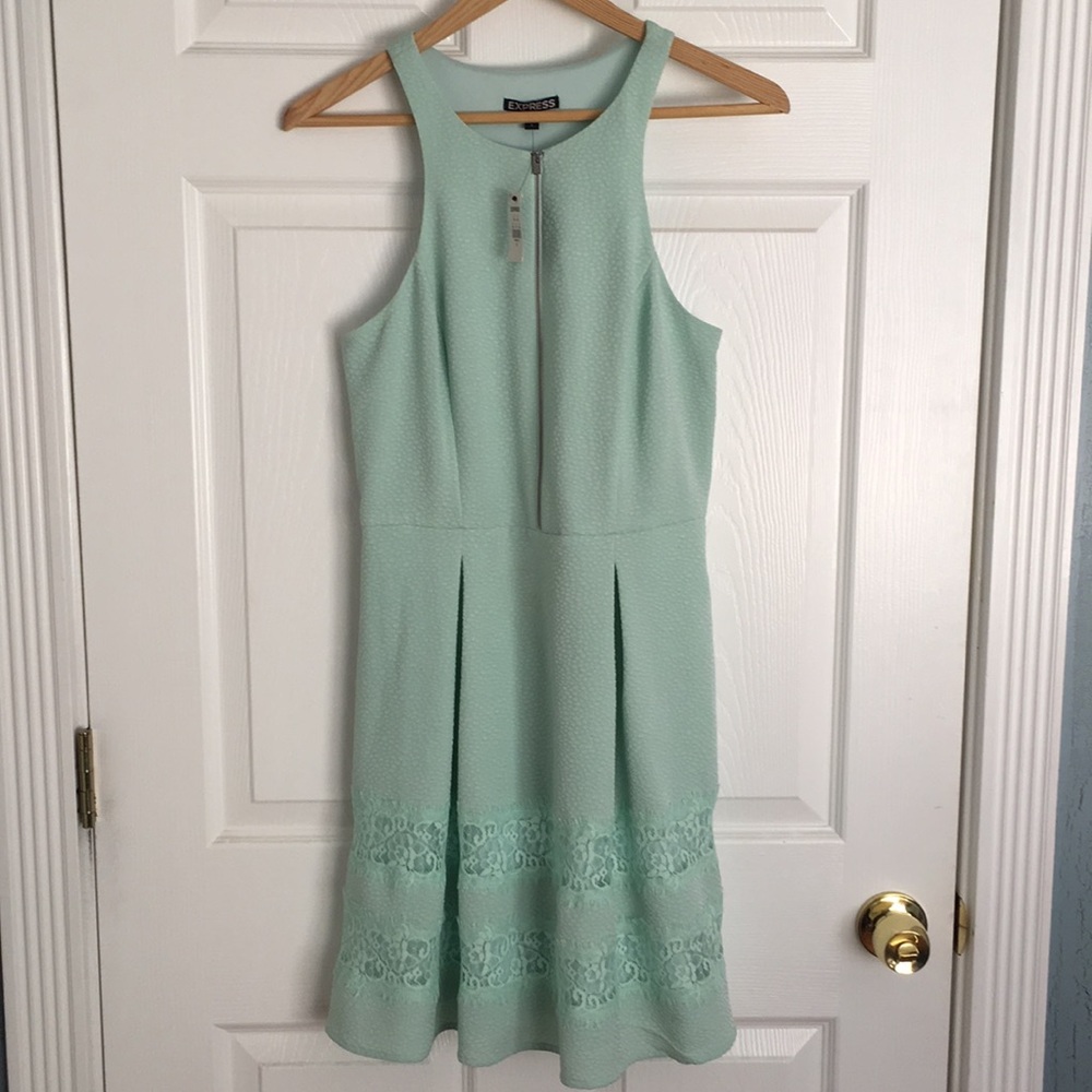 Stunning mint summer dress